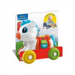 Baby Clementoni Guruló interaktív póni Bébijáték, kellék Clementoni