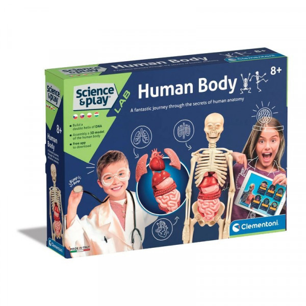 Tudomány és játék - Az emberi test tudományos készlet