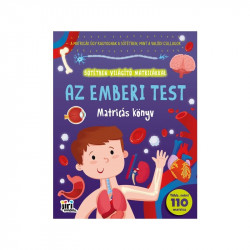 Marticás könyv - Emberi test Kifestő, matricaalbum Nincs