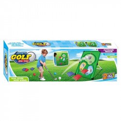 2IN1 sportszett (golf és babzsák dobáló) Sportszer, labda
