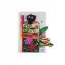 Textil mesekönyv állatokkal