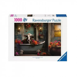 Puzzle 1000 db - Boci a kádban 1000-2999 darabos puzzle Ravensburger
