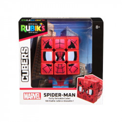 Rubik - Szuperhős kockák Pókember Logikai-oktató társasjáték Rubik