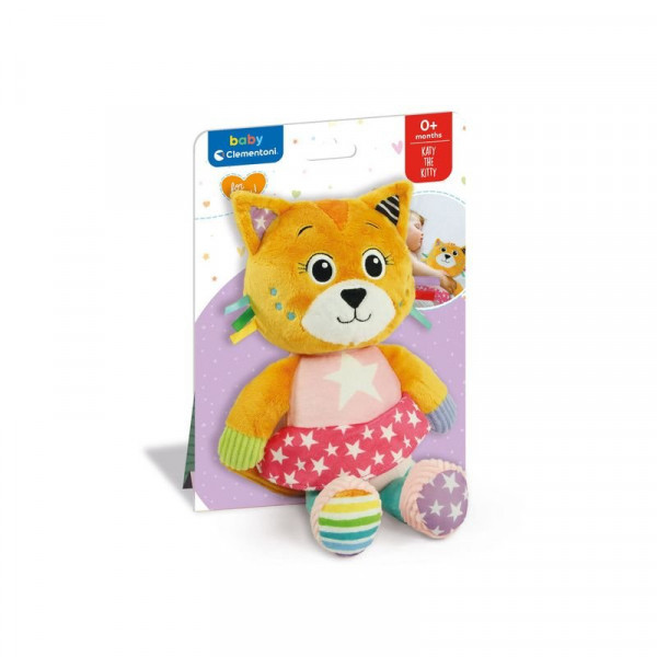 Baby Clementoni Első plüssöm - cicus