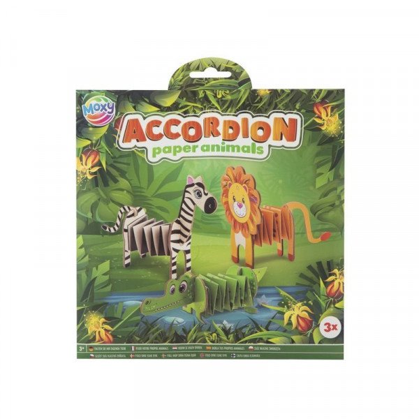 Harmónika-állat készítő 3 db/csomag, 2 féle