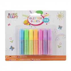 Csillámporos ragasztó 14 db/cs, 4 ml Festés, színezés, rajzolás Grafix