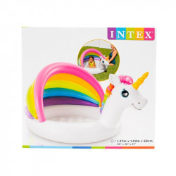 Bébi medence unikornis 127x102cm Medence Intex