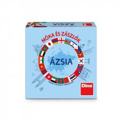 Társasjáték - Móka és zászlók - Ázsia Logikai-oktató társasjáték Dino