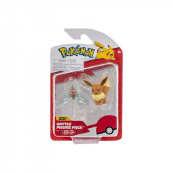 Pokémon Mini figura csomag - Eevee & Rotom