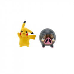 Pokémon Mini figura csomag - Pikachu & Lechonk Mesefigura Nincs