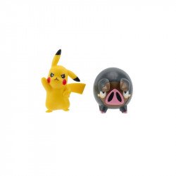 Pokémon Mini figura csomag - Pikachu & Lechonk Mesefigura Nincs