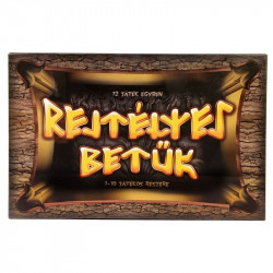 Rejtélyes betűk társasjáték Családi társasjáték