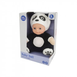 Zenélő, világító altató panda baba, 25 cm Baba, babakocsi Nincs