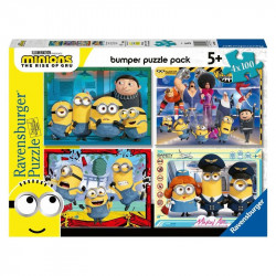 Puzzle 4x100 db - Minyonok 2 100-499 darabos puzzle Ravensburger