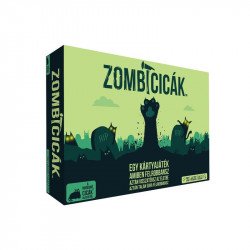 Zombicicák kártyajáték Szórakoztató-parti társasjáték Nincs