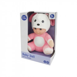 Zenélő, világító altató nyuszi baba, 25 cm Baba, babakocsi Nincs