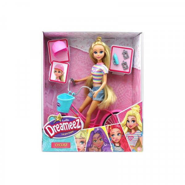 Dreameez bicikliző baba