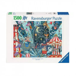 Puzzle 1500 db - Köszöntünk a cirkuszban 1000-2999 darabos puzzle Ravensburger