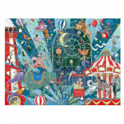 Puzzle 1500 db - Köszöntünk a cirkuszban