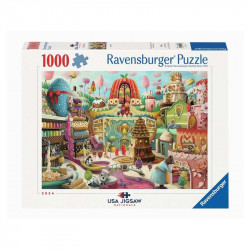 Puzzle 1000 db - Tündéri utcák 1000-2999 darabos puzzle Ravensburger