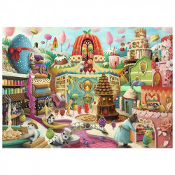 Puzzle 1000 db - Tündéri utcák