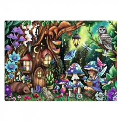 Puzzle 1000 db - Varázslatos erdőben