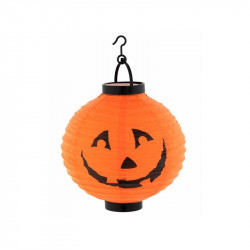 Halloween papírlampion LED fénnyel, 20 cm Party dekoráció Grafix