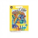 Színezz számok szerint, 23x30,5 cm, 8 ceruzával, 3 féle