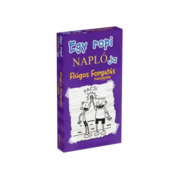 Egy ropi naplója – Flúgos Forgatás kártyajáték