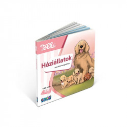 Tolki interaktív könyv-Háziállatok Interaktív könyv Tolki
