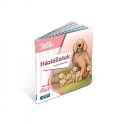 Tolki interaktív könyv-Háziállatok Interaktív könyv Tolki