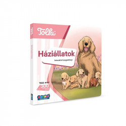 Tolki interaktív könyv-Háziállatok Interaktív könyv Tolki