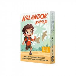 Kalandok kapuja kreatív problémamegoldó képesség fejlesztő kártyajáték Érzelmi fejlesztő játék