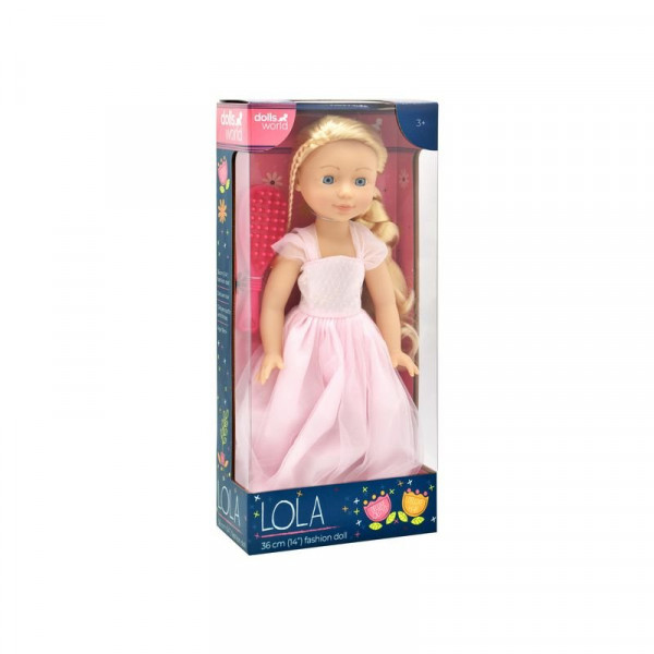 Baba, Lola, 36cm, puha testű, fésülhető