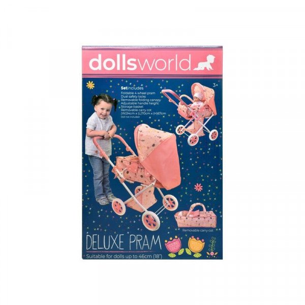 Deluxe babakocsi 70x34x67 cm