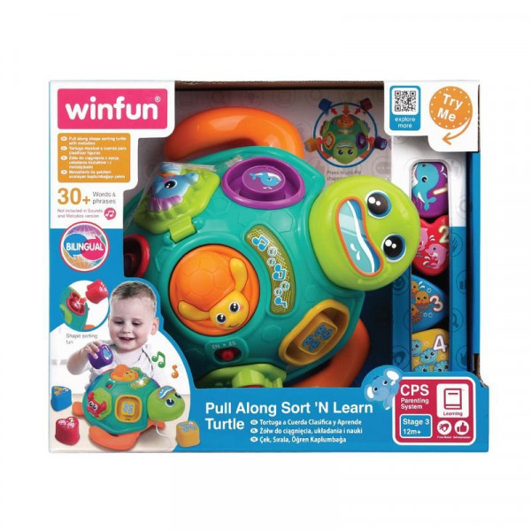 Húzható formaegyeztetős teknős