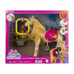 Barbie fenséges tornádó paripa Baba, babakocsi Mattel