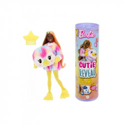 Barbie cutie reveal meglepetés baba - pingvin Baba, babakocsi Mattel