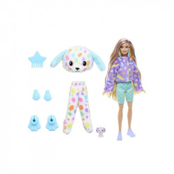 Barbie cutie reveal meglepetés baba - dalmata Baba, babakocsi Mattel