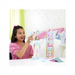 Barbie cutie reveal meglepetés baba - dalmata Baba, babakocsi Mattel