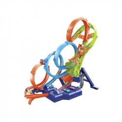 Hot wheels dupla-dupla hurok pálya Autópálya, parkolóház Hot Wheels