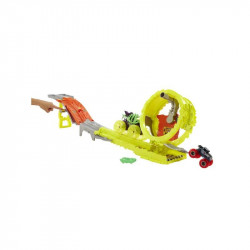 Hot wheels Monster Trucks power smasher hajsza pályaszett Autópálya, parkolóház Hot Wheels