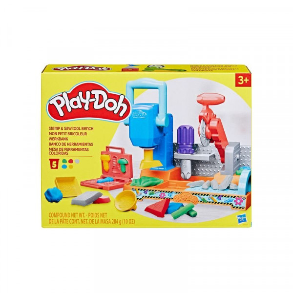 Play-doh présgép és fűrész szerszámpad
