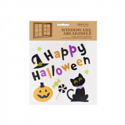 Ablakzselé Halloween cica Ajándék Nincs