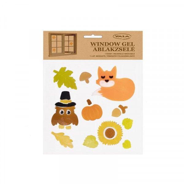 Ablakzselé bagoly és róka