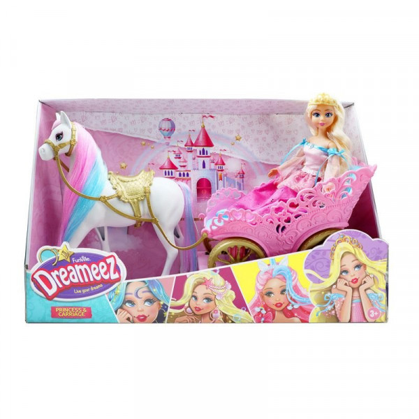 Dreameez hercegnő baba lovashintóval Dreameez hercegnő baba lovashintóval