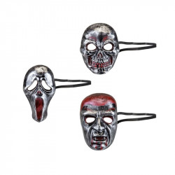 Halloween álarcok, 3 féle Jelmez kiegészítők Nincs