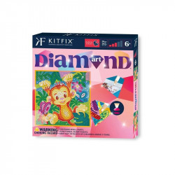 KitFix Sequin Art - Majom Kreatív készlet Sequin Art