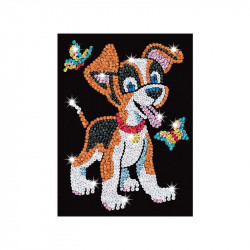 KitFix Sequin Art Red - Kutyus