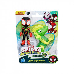 Spidey és barátai dínós szuperhős figura